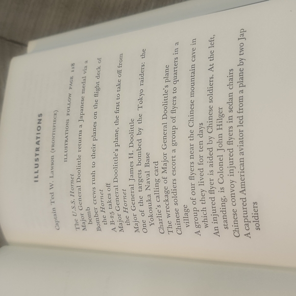 1943 THIRTY SECONDS OVER TOKYO HARDCOVER WITH DUSTJACKET CLASSIC - Picture 8 of 11